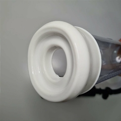Imagem do Bomba Peniana Manopla, Anel Vedação Branco 3cm Cilindro 21x6cm