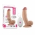Lovetoy Pênis Real Super Macio 15,5cm Penetrável 10 Tipos Vibração PE035B