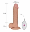 Lovetoy Pênis Real Super Macio 17cm Penetrável 10 Tipos Vibração PE035C - comprar online