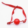 Kit Bondage Venda Chicote Algema Mordaça Coleira Vermelho