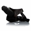 Strap On Pênis Dildo Curto e Cinta Elástica 14x4 A27 Marrom