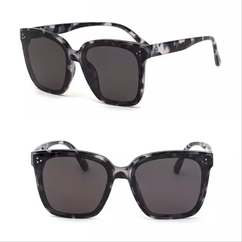 Óculos de Sol Loud Quadrado Unissex Estampado Preto - Proteção UV400