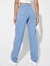 Calça Feminina Jeans Wide Leg Cintura Alta na internet