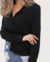 Camisa Manga Longa Preta - comprar online