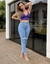 Calça Jeans Feminina Mom Básica - Lavagem Clara (Tam 40)