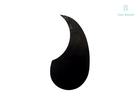 PM20 Sambong Cubrepúas de Color Negro para Guitarra Acústica
