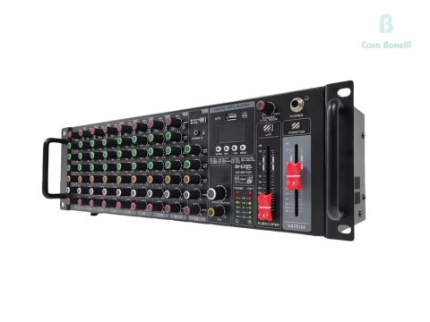 KG-QM1200 Hugel Mixer en Rack de 12 Canales con Phantom