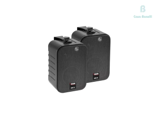 NVK-25 Novik Par de Parlantes Funcionales sin Potencia Negros