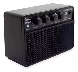 Amplificador Leonard Para Guitarra 10w Recargable 10 Lndg Bk