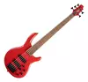 Bajo Cort C5 Deluxe Candy Red 5 Cuerdas Bartolini - Crd