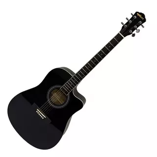 GUITARRA ELÉCTROACÚSTICA ROCKET R11EQ75 negra
