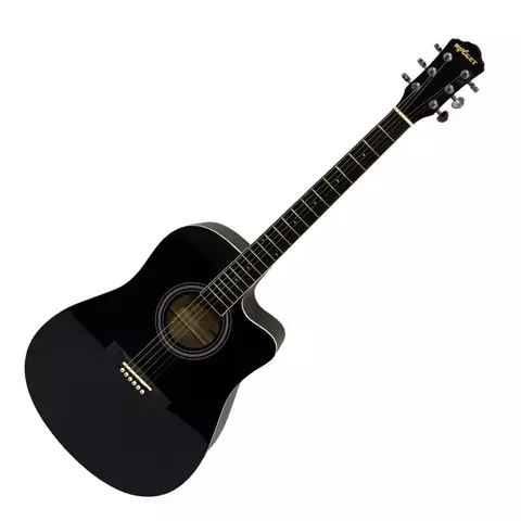 GUITARRA ELÉCTROACÚSTICA ROCKET R11EQ75 negra