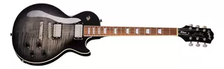 Guitarra EpiPhone Les Paul Tribute Plus - Ebony Burst Diestro Negro Ébano