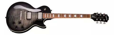 Guitarra EpiPhone Les Paul Tribute Plus - Ebony Burst Diestro Negro Ébano