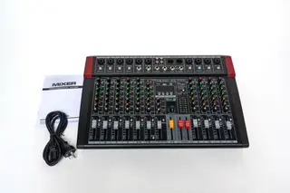 Consola Digital Mixer 12 Canales Parquer Profesional Audio Kg-Vmx120