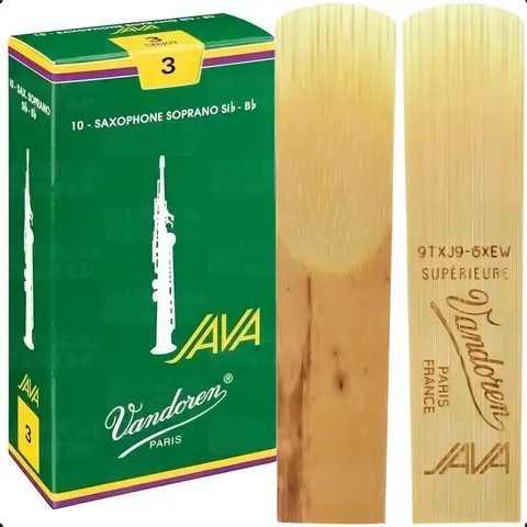 Pack De Cañas Vandoren Java Sr303 De Saxo Soprano N3 X10u