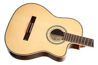 Guitarra Clásica Electroacústica Ortega Rce145nt Media Caja