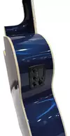 Imagen de Guitarra Electroacústica Rocket R20eq17-bl Azul Concert