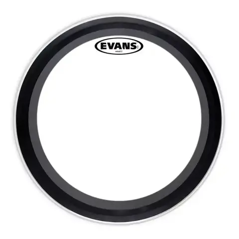 Parche 18" Evans BD18EMAD2 EMAD2 Clear Capa Doble p/bombo - comprar online