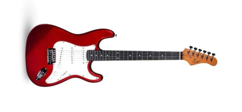 Guitarra eléctrica Smiger stratocaster L-G1M-MRD