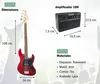 Combo Bajo Eléctrico Amplificador 20w Bluetooth Y Accesorios - comprar online