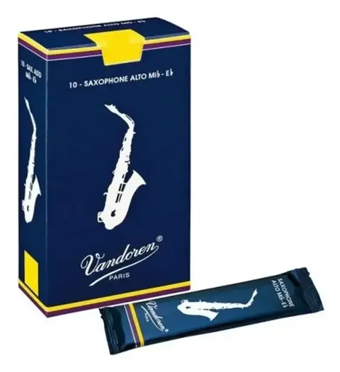 Pack Cañas Vandoren Traditional Sr2125 De Saxo Alto N2.5 10u
