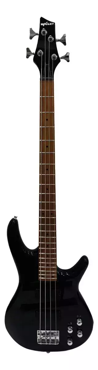 Bajo Eléctrico Rocket Rb3 negro - tienda online