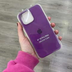 Silicone Case Iphone 16 Pro Max - Varios colores - tienda online