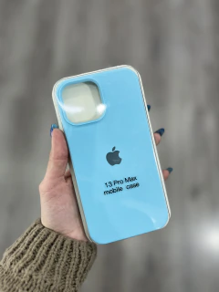 Silicone Case Iphone 13 Pro Max - Varios colores en internet
