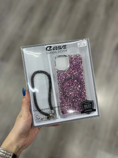Funda Magsafe Glitter con Strap Vol.1 - Celplaza Store