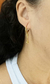 Brinco click 2 elos lacre Bela banhado a ouro 18k - comprar online