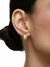 Brincos gota dourada Hailey pp banhados a ouro 18K - comprar online