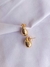 Brincos gota dourada Hailey pp banhados a ouro 18K - Brinina Semijoias | Loja online de semijoias 