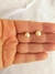 Brincos pérola 8mm banhado a ouro 18k - comprar online
