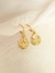 BRINCOS SÃO BENTO COM PONTO DE LUZ BANHADOS A OURO 18K - comprar online