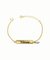 Pulseira com nome feminina personalizada banhado a ouro 18k pz 45 dias - Brinina Semijoias | Loja online de semijoias 