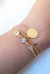 Pulseira pingente Pai Nosso Rita banhados a ouro 18k na internet