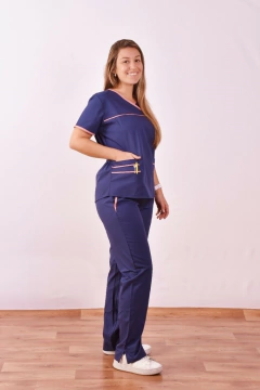 Ambo Jacinta Marino CON VIVO ESTAMPADO o CON VIVO LISO LAVANDA CONSULTAR / AGOTADO VIVO ROSA VIEJO