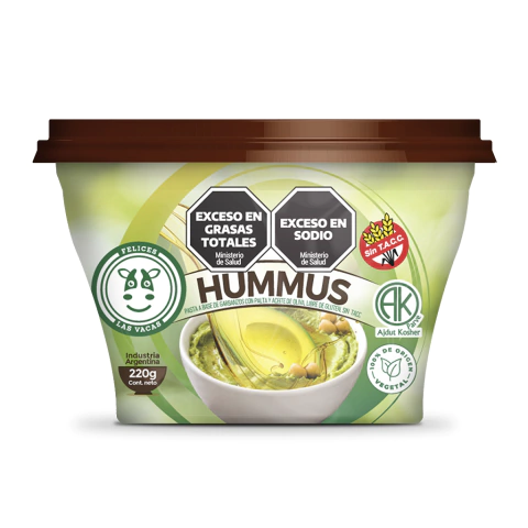 FELICES LAS VACAS HUMMUS CON PALTA