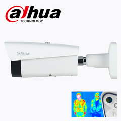 DHI-TPC-BF2241-B7F8-DW-S2 Cámara térmica híbrida de 256 × 192, detección de fuego y humo, lente 7 mm, cam. visible con IR35 m, IP67, PoE y audio - comprar online