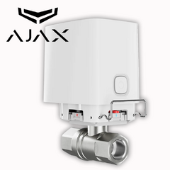 AJAX WaterstopW Válvula de cierre de agua inalámbrica de 1" color blanco