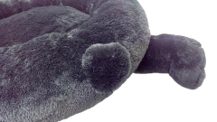 CAMA DE CACHORRO URSO PRETO