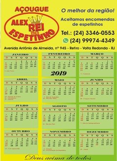 Calendário de Parede na internet