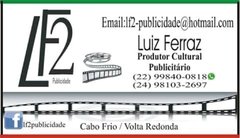Dois mil cartões de visita - LF2 Publicidade 