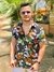 Camisa Estampada Aberta