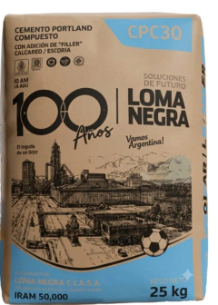 CEMENTO LOMA NEGRA 25 KG