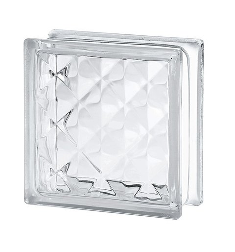 LADRILLO VIDRIO PYRAMID 19X19X80CM