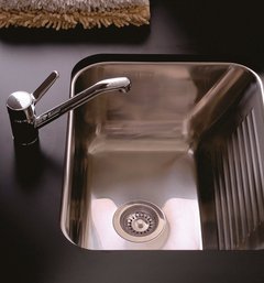 PILETA SIMPLE LN50 JOHNSON 50X40X25CM ACERO INOX 304