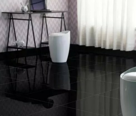 PORCELLANATO SUPER BLACK 60X60CM PULIDO (CAJA 1.44M2) - Ferreteria Gomez