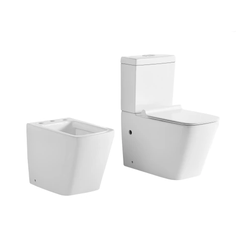 JUEGO DE SANITARIO GERONA INODORO LARGO + DEPOSITO + BIDET BONUS: TAPA AMORTIGUADA - comprar online
